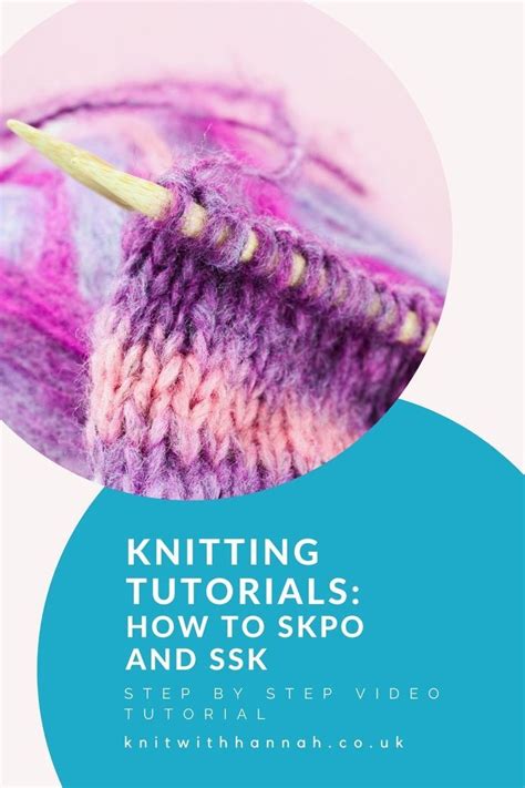 Wondering What SSK Means Or How To Knit SKPO Watch This Quick