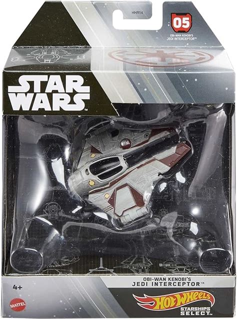 Hot Wheels Character Cars Interceptor Jedi Veh Culo De Juguete Para Ni Os De A Os En