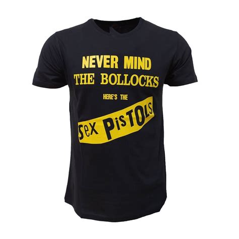 Sex Pistols T Shirt Black Rock On Skin