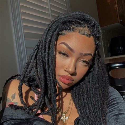 𝖕𝖗𝖎𝖓𝖈𝖊𝖘𝖘 On Instagram “🧚🏽‍♀️” Natural Hair Styles Dreads Girl