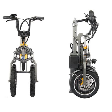 48v 250w Adult Folding Electric Bicycle Three Wheels Lithium 36v 10 4ah Battery