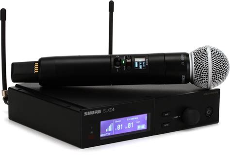 Shure SLXD24 SM58 Digital Wireless Handheld Microphone System H55