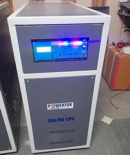 Powertek Energy Single Phase Igbt Online Ups System O V Smf At Rs