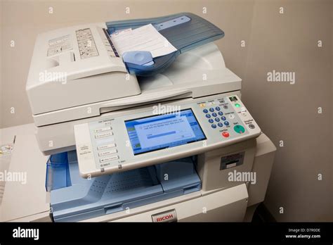 Office Copying Machine Stock Photo Alamy