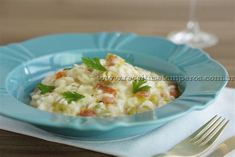 Receita De Risoto De Bacalhau Receitas E Temperos