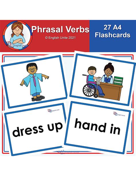 English Unite - Flashcards - A4 Phrasal Verbs