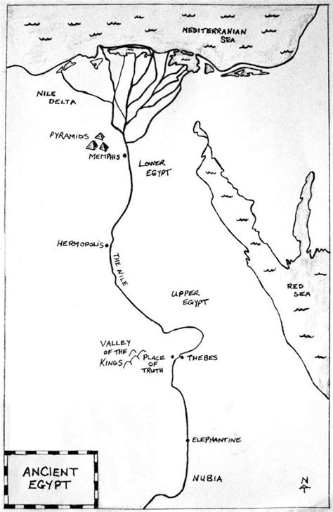 Ancient Egypt Maps Printables | D1Softball For Ancient Egypt Map ...