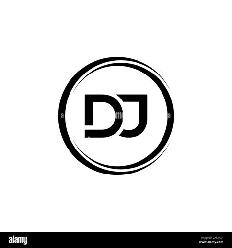 Dj logo hi-res stock photography and images - Alamy