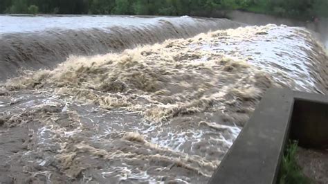 Rock Creek Spillway Iowa Flooding 2013 Youtube