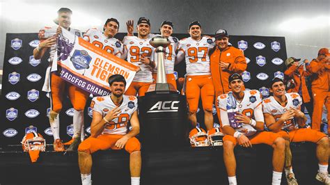 Recap For The Acc Championship Game Football — Clemson Tigers