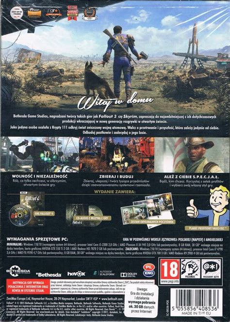 Fallout 4 cover or packaging material - MobyGames