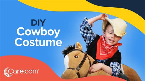 How To Make A Cowboy Costume Easy DIY Halloween Care YouTube