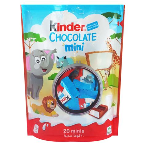 Kinder Chocolate Mini 20pcs 120g Supersavings