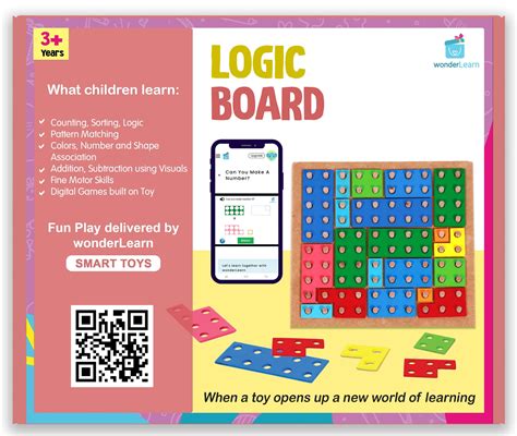 Wonderlearn Math Blocks Pattern Matching Ten Base Puzzle Game For 3