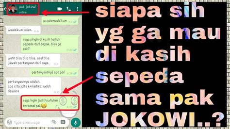 Cara Mudah Membuat Chat Palsu Di WhatsApp YouTube