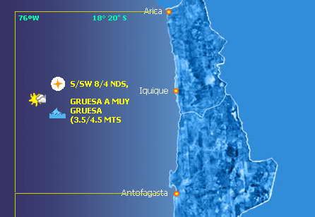 Onemi Declara Alerta Temprana Preventiva Por Marejadas Para El Borde