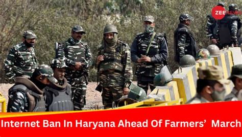 Section 144 Internet Ban Imposed In Parts Of Haryana Ahead Of Farmers