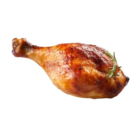 Ai Generated Roasted Chicken Leg Clip Art 40216104 Png