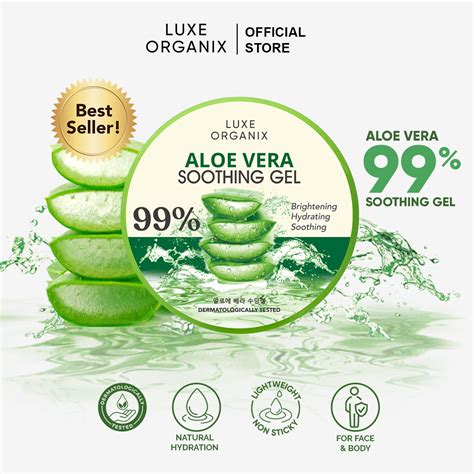 Luxe Organix Aloe Vera Soothing Gel 300ml Lazada Ph