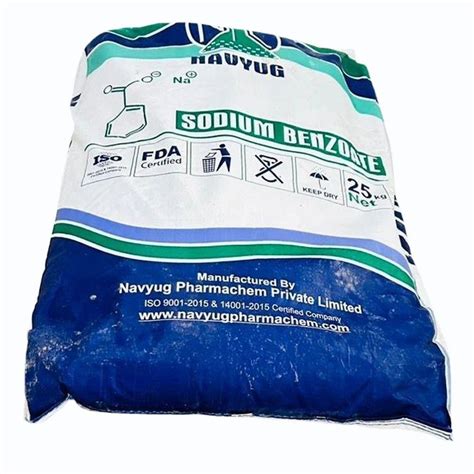 Sodium Benzoate Navyug Bag At 2000 Bag In New Delhi ID 2852492915248