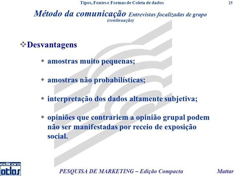 PESQUISADEMARKETING Edição Compacta Prof Dr Fauze Najib Mattar ppt