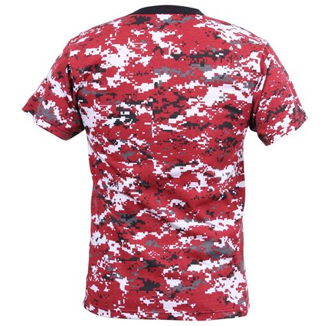 Mens Digital Camo T Shirt Camouflage Ca