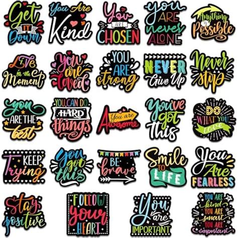 Amazon Sinmoe 24 Pcs Inspirational Fridge Magnets Locker Magnets