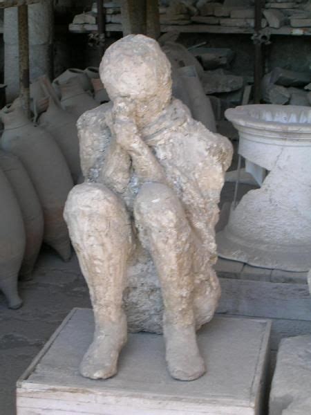 Human Remains Discovered When The City Of Pompeii Was Unearthed After