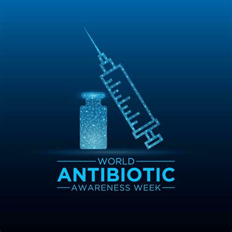 Vector Illustration On The Theme Of World Antibiotic Awareness Week