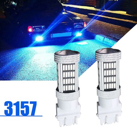 X Car Drl Daytime Running Light Smd Led Bulbs Car