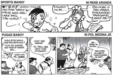 Komiks Hunyo 16 2018 Pilipino Star Ngayon