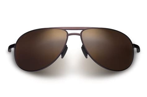 Maui Jim Leeward Coast Chocolate Fade And Hcl® Bronze Polarized Sunglasses Designer Glasses Usa