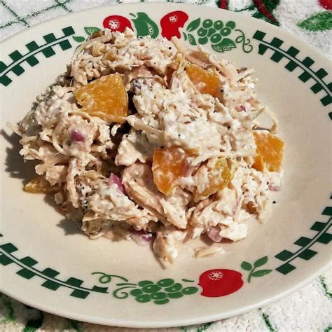 Receta Ensalada Cremosa De Pollo Con Duraznos 2025