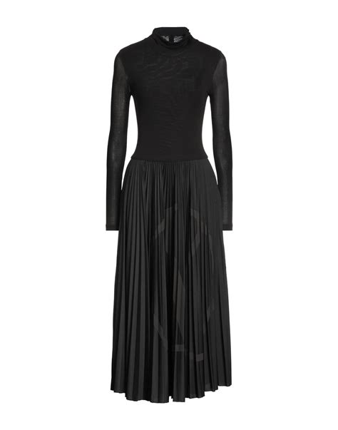 Valentino Midi Dress In Black Lyst