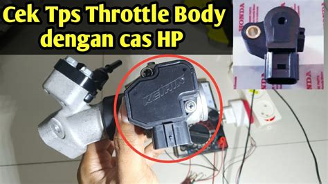 Cara Cek TPS Throttle Position Sensor Motor Injeksi How To Check