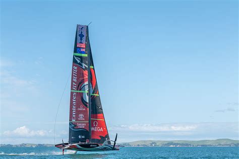 TEAM NEW ZEALAND S FIRST IN WATER FOR 2021 AMERICA S CUP North Sails