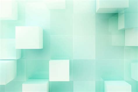 Geometric mint green background backgrounds | Free Photo Illustration ...