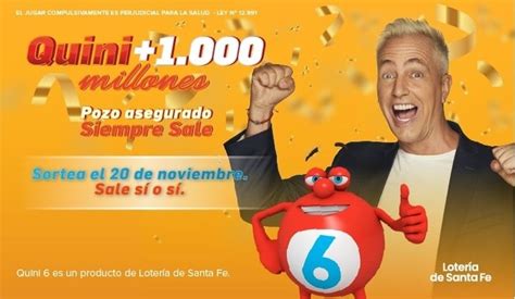 Quini 6 A qué hora es cómo y dónde se transmitirá el sorteo de los 1