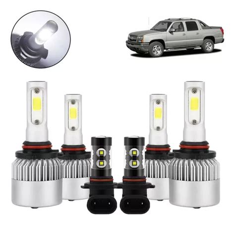 X Luz Alta Baja Niebla Kit Faros Led Lm Para Chevrolet Env O Gratis