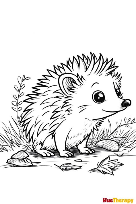 10 Free Printable Hedgehog Coloring Pages for Kids | Cute and Adorable