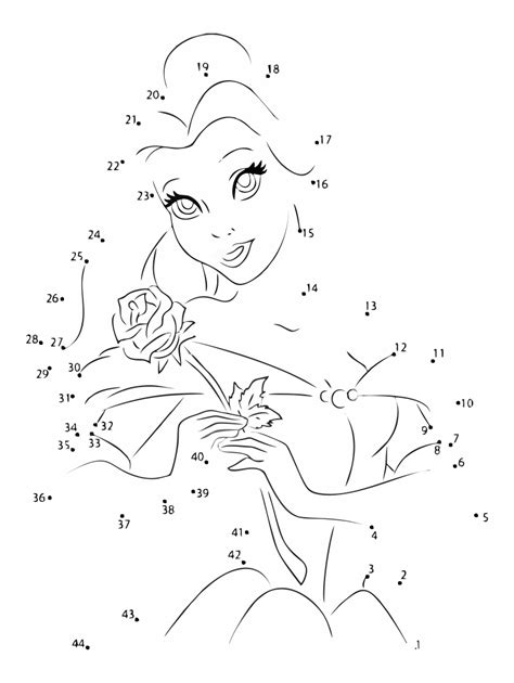 Princess Dot Printables Dot To Dot Printables Connect The Dots Dot