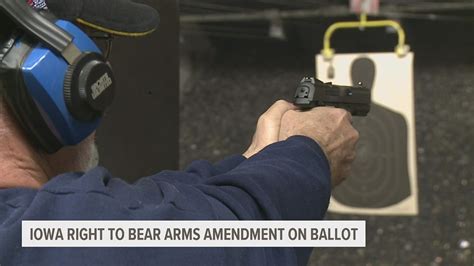 Strict Scrunity Gun Rights Amendment On The Iowa 2022 Ballot