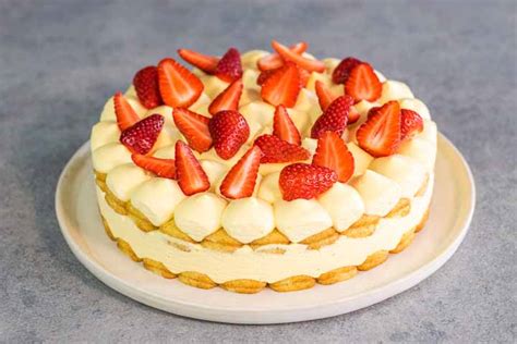 Torta Tiramis Alle Fragole Lucake