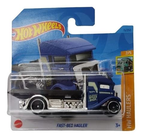 Hot Wheels Fast Bed Hauler Hw Haulers Hobby Motor Miniaturas e Colecionáveis