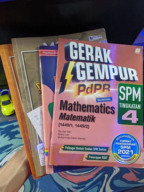 Buku Latihan Matematik Tingkatan 4 And 5 Kssm Hobbies And Toys Books