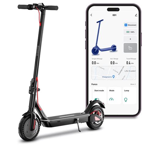 Magshion Electric Scooter For Adults 300w Motor Max Speed 19 Mph 85 Solid Tires 8 11 Miles