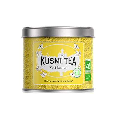 Organic Jasmine Green Tea Metal Box Kusmi Tea