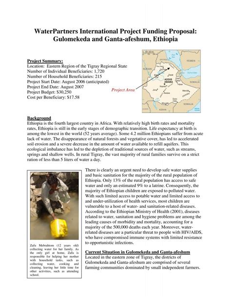 Funding Proposal Globalgiving 1