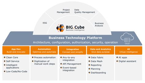 Business Technologie Plattform Btp Big Cube