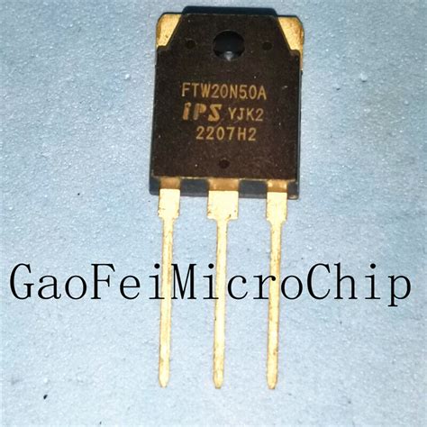 5PCS FTW20N50A W20N50A FTW2ON5OA 20N50A Integrated Circuit TO-3P | eBay